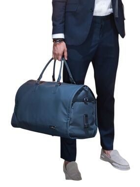 Hotel Collection Navy Blue Duffle Bag